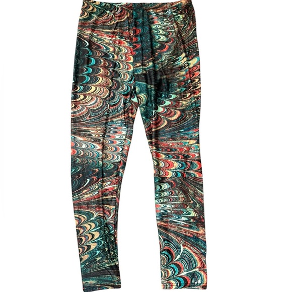 Colorful Swirl Women's Leggings - Picture 1 of 5